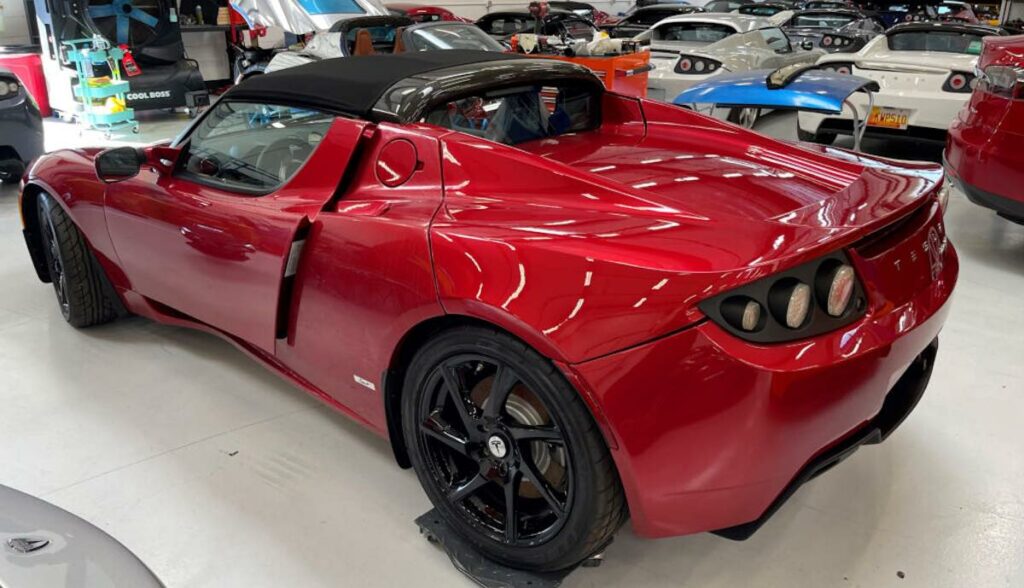 tesla roadster 2010 container fund gruber