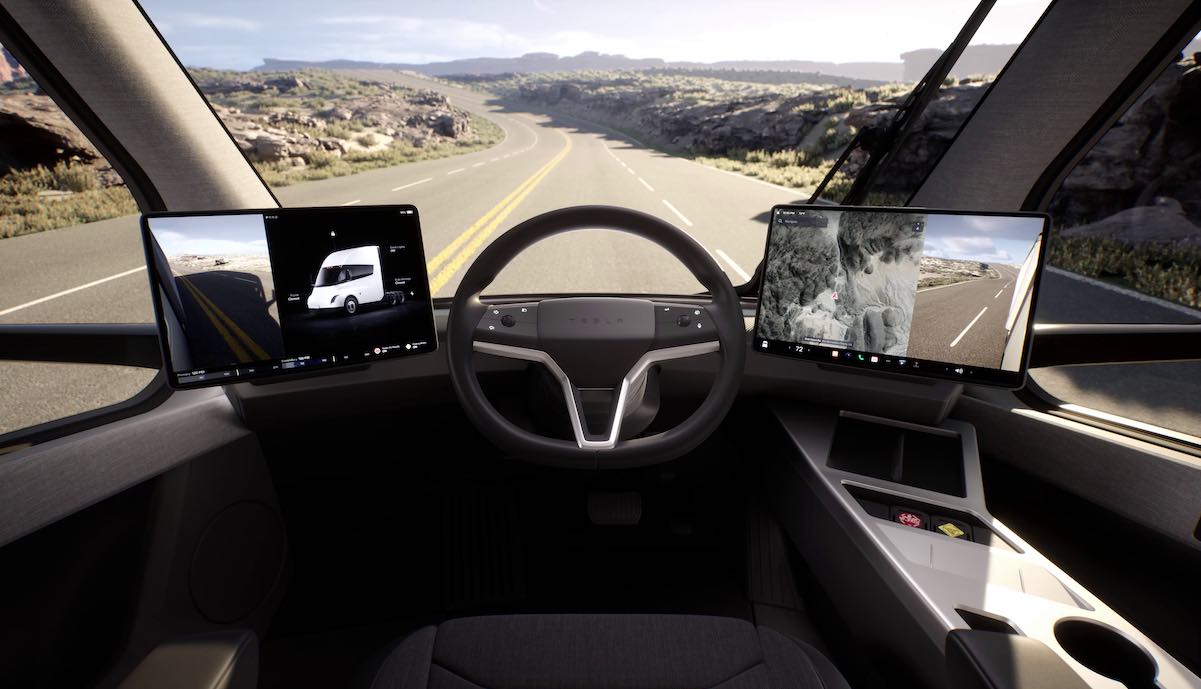 Tesla Semi tanpa tuas kontrol: Model 3 & Y untuk diikuti?