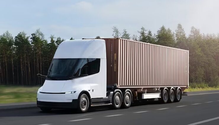 tesla semi europa trailer