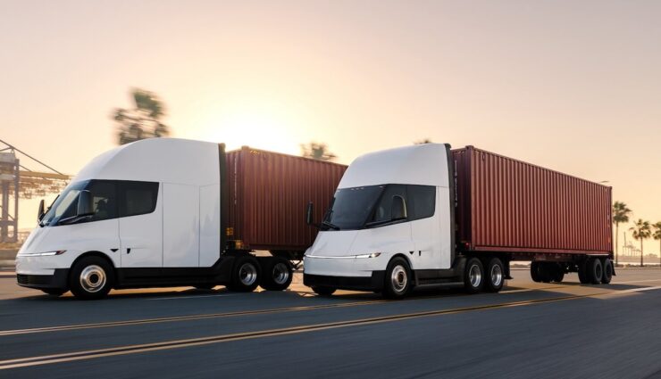 tesla semi seite duo