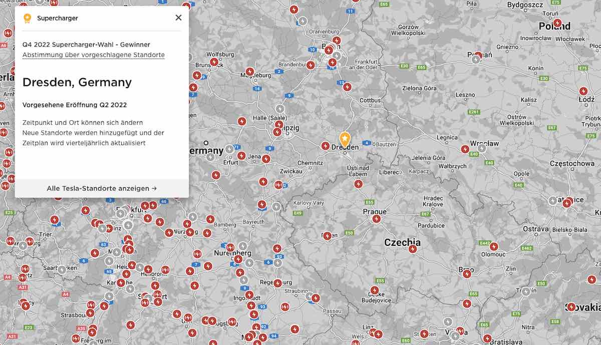 tesla supercharger karte dresden stern abstimmung