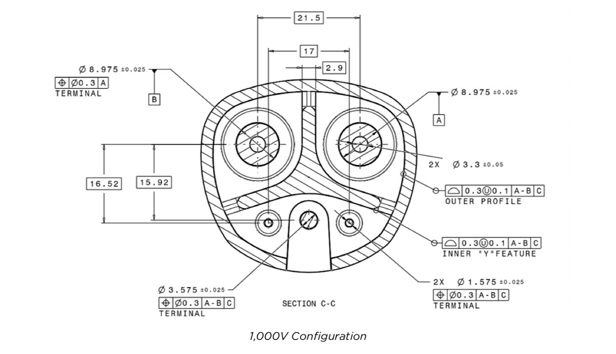 Aktivteile (Rotor und Stator) der 800-Volt-Technik für elektrische