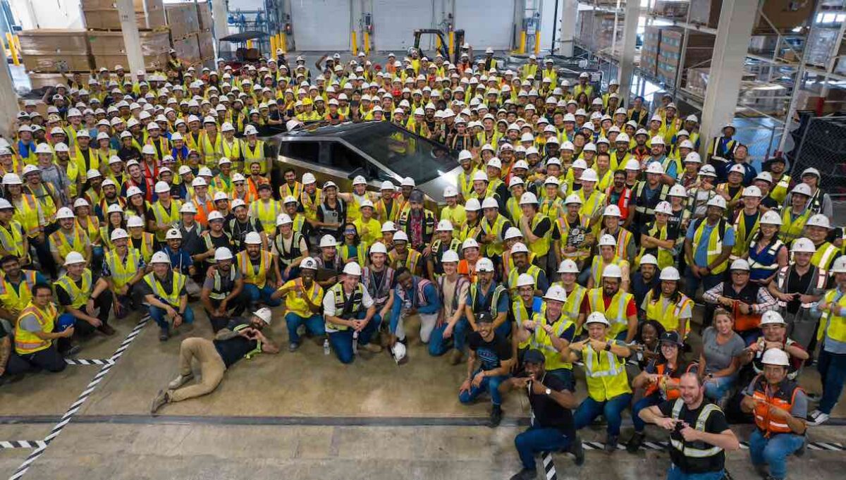 tesla team texas cybertruck