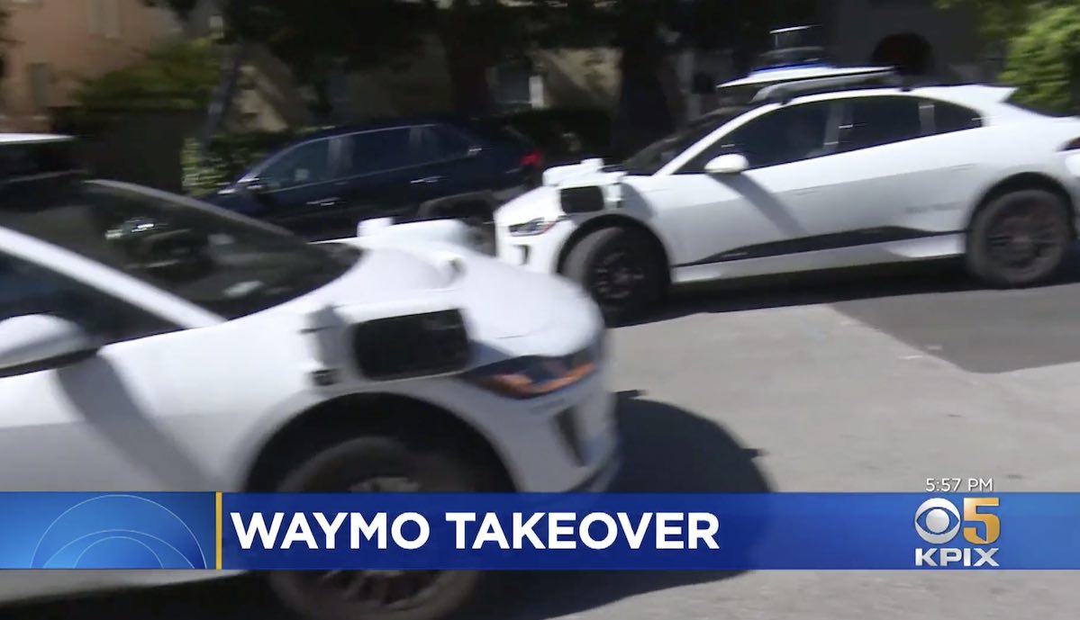 waymo san francisco robotaxi sackgasse