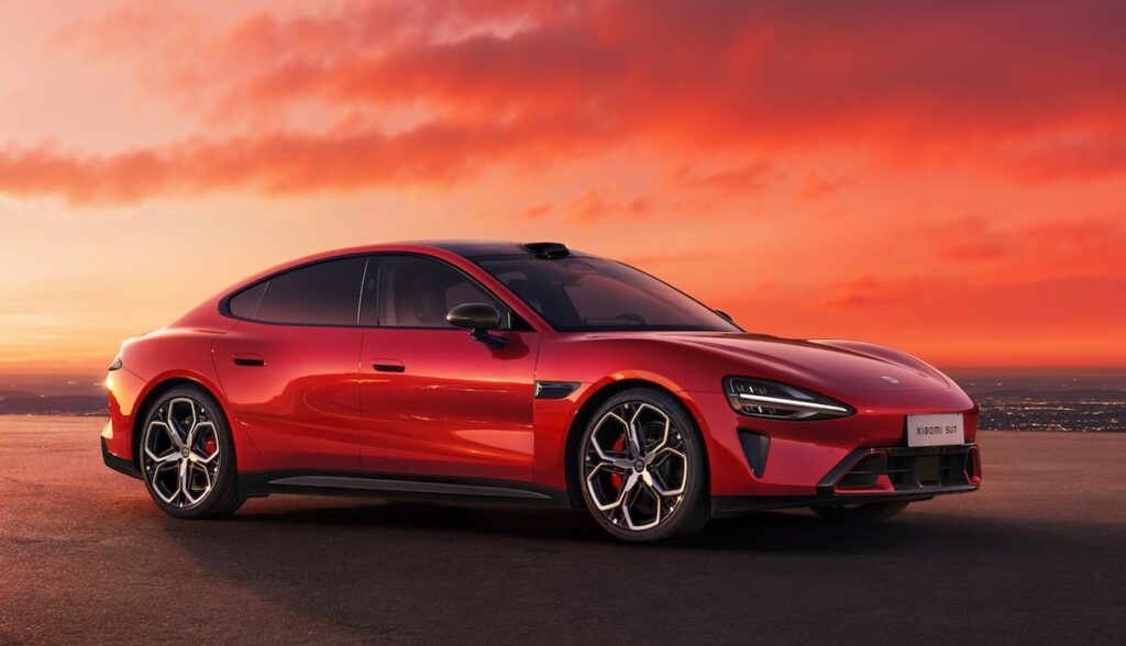 xiaomi su7 seite rot