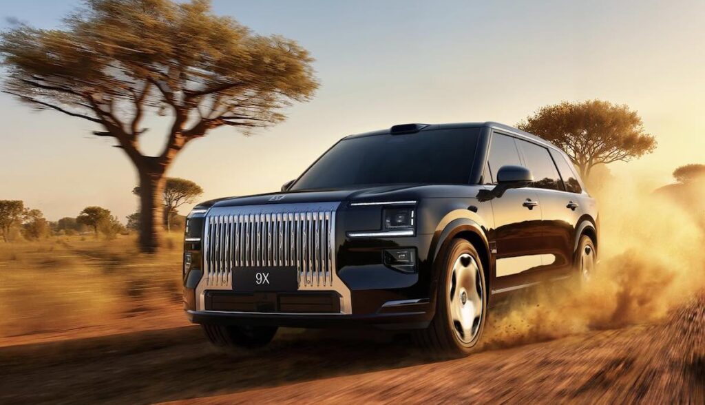 zeekr 9x elektroauto super hybrid suv